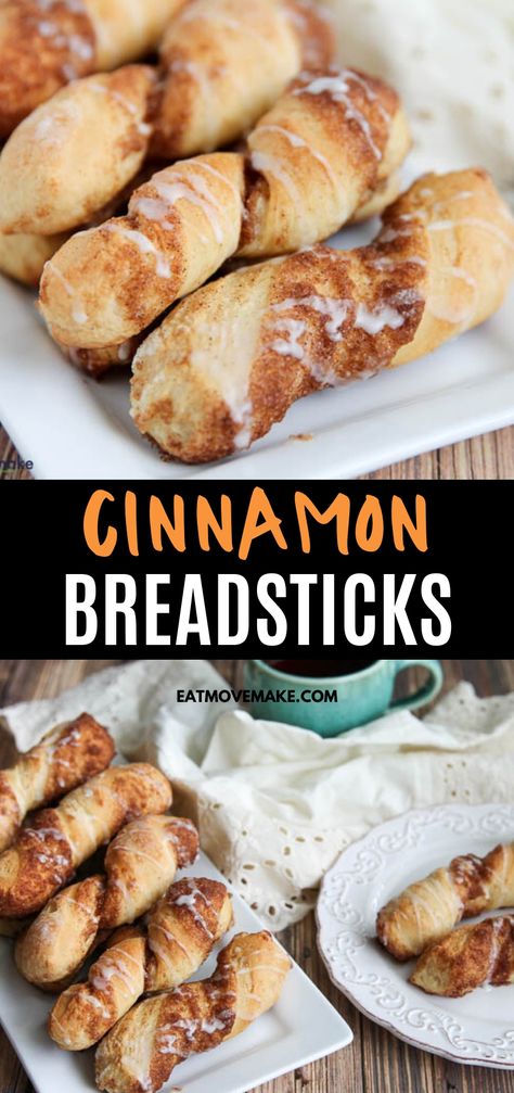 Easy Cinnamon Twist Recipe, Sweet Bread Sticks, How To Make Cinnamon Twists, What Can I Make With Bread Flour, Dominos Cinnamon Bread Twists, What To Make With Bread Dough, Things To Make With Bread, Cinnamon Bread Twists, Cinnamon Bread Sticks