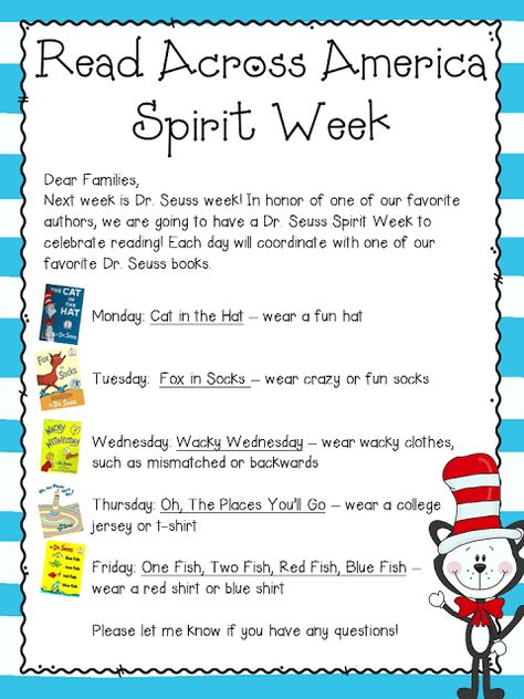 Reading Week Ideas, Dr Seuss Preschool Activities, Literacy Week, Dr Seuss Preschool, Reading Week, Dr Seuss Classroom, Read A Thon, Daycare Themes, Dr Seuss Activities