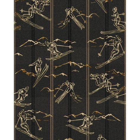 Mind The Gap Tyrol Apres-Ski Home Ischgl Juniper 32.81' L x 20.47" W Wallpaper Roll - Wayfair Canada Topographic Wallpaper, Mens Wallpaper, Skiing Wallpaper, Ski Wallpaper, Deer Wallpaper, Idaho Springs, W Wallpaper, Lighting Wall, Wool Cushion