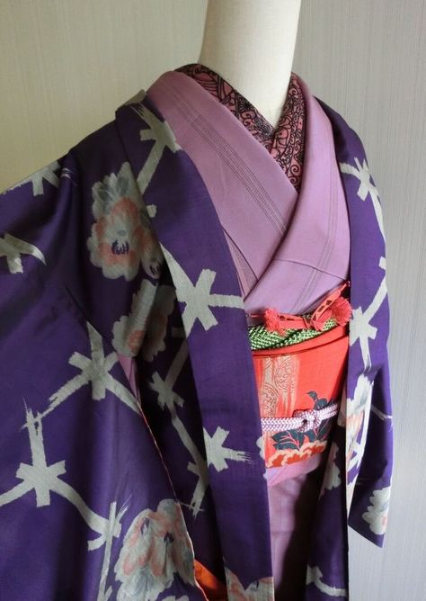 Vintage kimono outfit