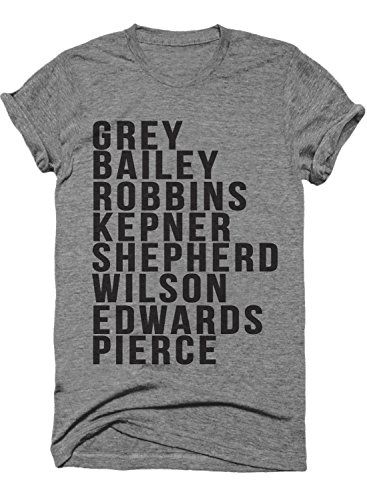 Cast Of Greys Anatomy Funny Womens Moms Tshirt Grey Small -- You can find more details by visiting the image link.Note:It is affiliate link to Amazon. Greys Anatomy Funny, Greys Anatomy Cast, Women Humor, Funny T Shirt, Greys Anatomy, Branded T Shirts, Anatomy, Top Styles, Fashion Branding