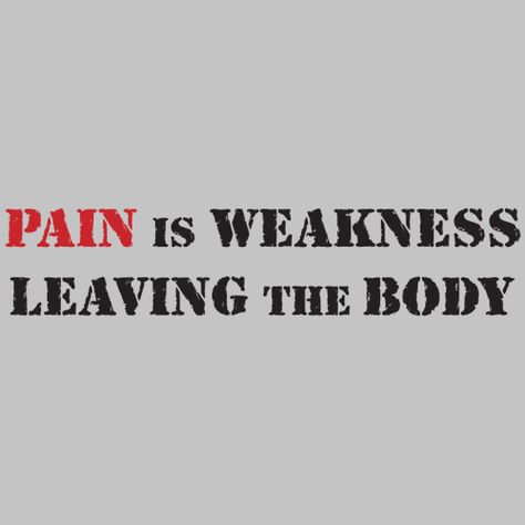 pain is weakness leaving the body (or a baby leaving the body...just sayin'.) Body Aches Quotes, Bad Workout Quotes, Madara Quote Wake Up To Reality, Pain Is Weakness Leaving, Physical Pain Quotation, New Me, Physical Fitness, How To Stay Motivated, Fitness Goals