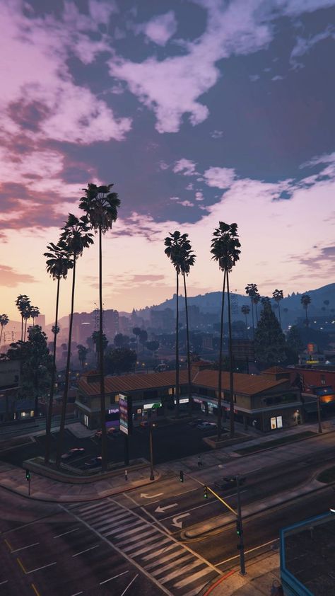 Fotografi Kota, Gta V, Tumblr Wallpaper, City Aesthetic, Screen Savers, Sky Aesthetic, The Sunset, Aesthetic Photography, Phone Backgrounds