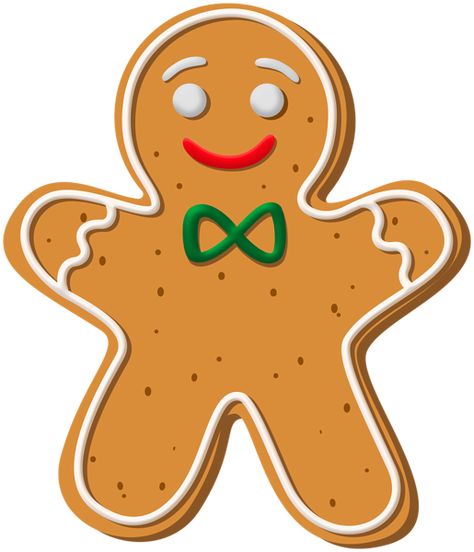 Gingerbread Man Transparent Clipart Christmas Digital Art, Man Clipart, Hansel Y Gretel, Happy Birthday Png, Cookie Christmas, Christmas Bulletin, Halloween Clips, Sublimation Svg, Birthday Clipart