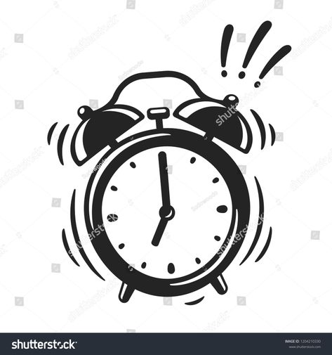 Hand drawn alarm clock ringing, black and white icon or logo. Retro style cartoon clock illustration, vector clip art drawing. #Ad , #affiliate, #black#ringing#icon#white Cartoon Clock, Clock Illustration, Clock Clipart, Fresh Logo Design, Clock Drawings, Canvas Art Painting Abstract, Hd Dark Wallpapers, Clock Icon, Logo Retro