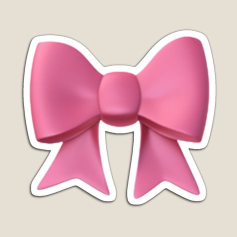 Get my art printed on awesome products. Support me at Redbubble #RBandME: https://www.redbubble.com/i/magnet/Coquette-Pink-Bow-Emoji-Sticker-by-MollyElynDesign/160366004.TBCTK?asc=u Bow Emoji, Phone Emoji, Bow Sticker, Iphone Stickers, Helps Fps, Coquette Pink, Emoji Stickers, Cute Disney Wallpaper, Cute Disney