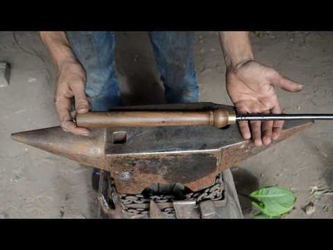 YouTube Black Smith, Lathe, Blacksmithing, Woodworking, Tools, With Friends, Friends Family, The World, Design