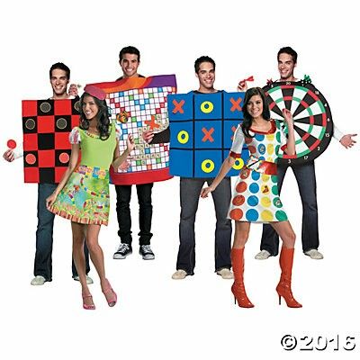 Adults Halloween Costumes, Board Games For Adults, Family Games Night, Homemade Board Games, Reading Night, Games Night, Clever Halloween Costumes, Games For Adults, Homemade Halloween Costumes