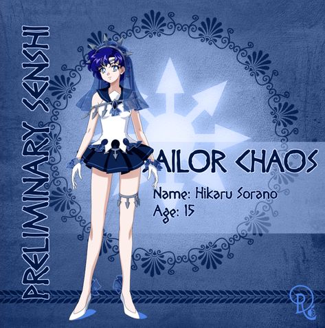 Sailor Chaos Sailor Moon Oc, Moon Oc, Princesa Serenity, Sailor Moon Fan Art, Sailor Moon Manga, Sailor Mercury, Sailor Moon Art, Pretty Guardian Sailor Moon, Sailor Scouts