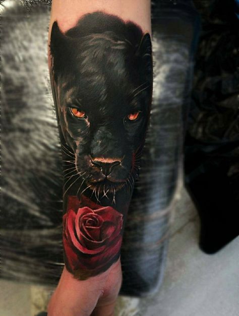 Forearm Cover Up Tattoos, Cover Up Tattoos For Men, Black Panther Tattoo, Jaguar Tattoo, Black Tattoo Cover Up, Wolf Tattoo Sleeve, Panther Tattoo, Forearm Sleeve Tattoos, Wolf Tattoo Design