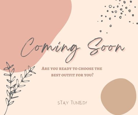 facebook post, facebook, fb, post, social media We Are Opening Soon Poster, Clothing Sale Poster, New Collections Poster, Sustainable Fashion Quotes, Open Business, Business Marketing Design, Logo Online Shop, Welcome Post, Instagram Branding Design