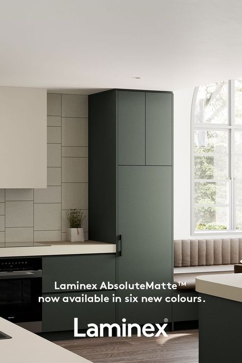 Laminate Benchtop, Kitchen Benchtops, Grab Bars In Bathroom, Laminate Colours, Study Nook, Cozy Kitchen, Kitchen Room Design, Kitchen Color, Kitchen Cupboards