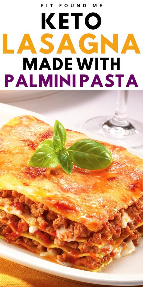 Easy keto lasagna recipe. Low carb lasagna made with Palmini pasta.Simple recipe to make healthy lasagna. Easy low carb dinner idea. Low Carb Lasagna Recipe, Easy Keto Lasagna, Keto Lasagna Recipe, Healthy Lasagna Recipes, Lasagna Easy, Pasta Simple, Easy Low Carb Dinner, Healthy Lasagna, Pasta Substitute