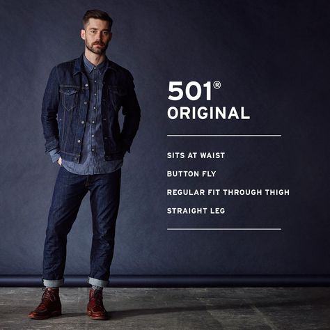 Levi's Men's 501 Original-Fit Jean Price:	$29.24 - $79.50 & Free Return on some sizes and colors Sale:	Lower price available on select options Levis 501 Original, Athletic Fit Jeans, Levi’s 501, Button Fly Jeans, Levis 501, Levis Men, Athletic Fits, Mens Big And Tall, Big & Tall