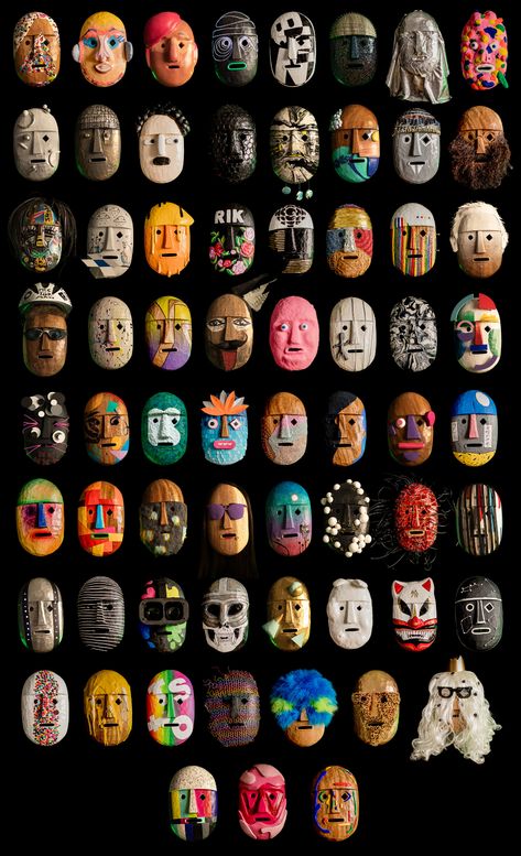 Behance :: For You Barcelona Museum, Art Premier, Out Of The Woods, Masks Art, Inspo Board, Clay Art Projects, African Masks, Art Plastique, Art Project