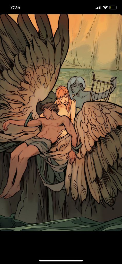 Icarus And The Sun, Gabriel Picolo, Greek Mythology Art, Percy Jackson Art, Dark Art Illustrations, Mythology Art, Greek Art, Comic Book Artists, Drawing Reference Poses