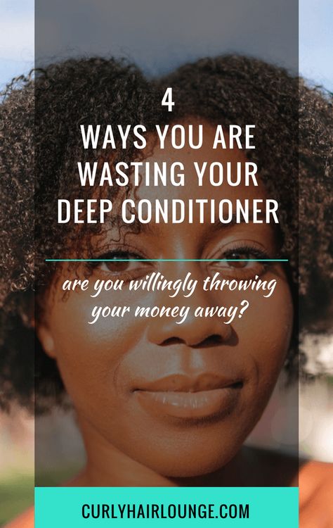 Whether you do it every week or once a month, I guess pretty much everyone understands the importance of deep conditioning to achieve healthy strong natural hair. However, could you be throwing your money away because of the way you're using your deep conditioner? Pin and click through to know how... Transitioning Hair, Curl Care, Hair Growth Women, Afro Hair Care, Hair Scrub, Natural Hair Cuts, Transitioning Hairstyles, Medium Layered Hair, American Hairstyles