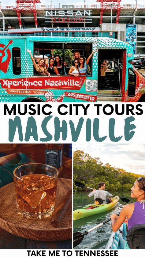 If you're looking for the best tours in Nashville, then this guide is for you! From sightseeing tours to walking food tours, distillery tours, and more! Best Nashville Tours, Nashville Tours, Nashville City, Star Tours, Nashville Trip, Bus Travel, Music City, Tennessee Titans, Food Tours