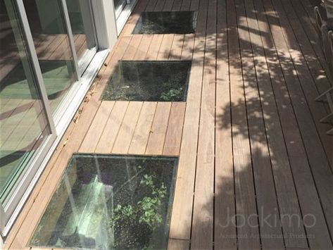 Glass Flooring - Cast Glass, Glass Flooring, Antique Mirrors Glass Railing Deck, Glass Flooring, Skylight Glass, Plexiglass Panels, Terrace Floor, Skylight Window, Window Well, Basement Windows, Antique Mirrors