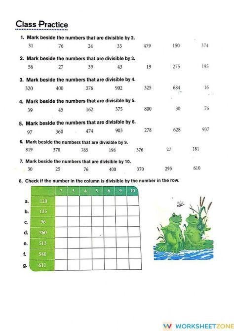 Divisibility Rules Activities, Divisibility Rules Worksheet, Crayon Template, Divisibility Rules, Creative Worksheets, Free Worksheets For Kids, Valentine Coloring Pages, Preschool Printables, Preschool At Home