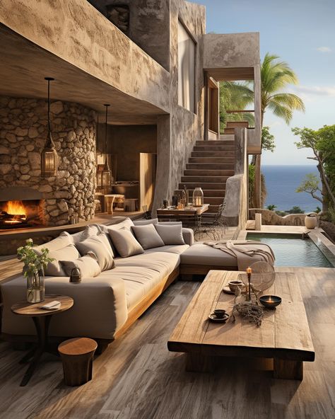 Luxury Tulum coastal design concept ✨ We design luxury spaces for clients worldwide, find out more on our website, link in bio! #interior #interiordesign Tulum Apartment, Tulum Interior Design, Tulum Interior, Instagram Luxury, Farm Houses, Luxury House Plans, Coastal Design, Commercial Interior Design, Traditional Modern