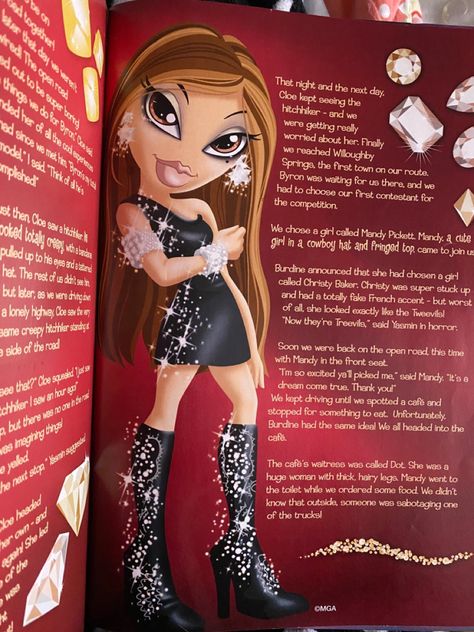 Bratz Forever Diamonds, Bratz Artwork, Bratz Collections, Bratz Magazine, Blackberry Chocolate, Yasmin Bratz, Magazine Diy, Bratz Art, Bratz Aesthetic