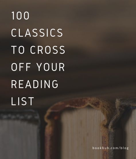 100 classic books to cross off your reading list. #books #classics #classicbooks Classic Books List, Classics To Read, Mindfulness Books, Teens Movies, Thriller Books, Reading Challenge, Book Dragon, What To Read, Books For Teens