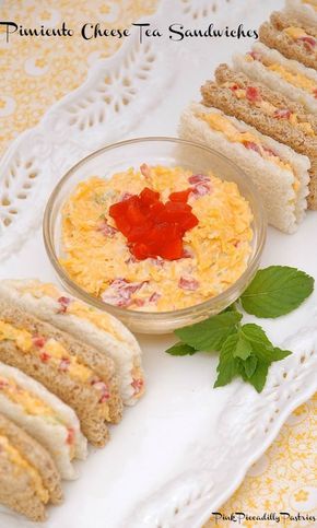 Are you one of those people who have never tried homemade Pimiento Cheese? I was…then one day I made some myself and was hooked!! S... Pimento Tea Sandwiches, Fall Tea Sandwiches, Pimento Cheese Tea Sandwiches, Cheese Tea Sandwiches, Bread Shapes, Cheese Tea, Tea Sandwich, Tea Party Sandwiches, Tea Sandwiches Recipes