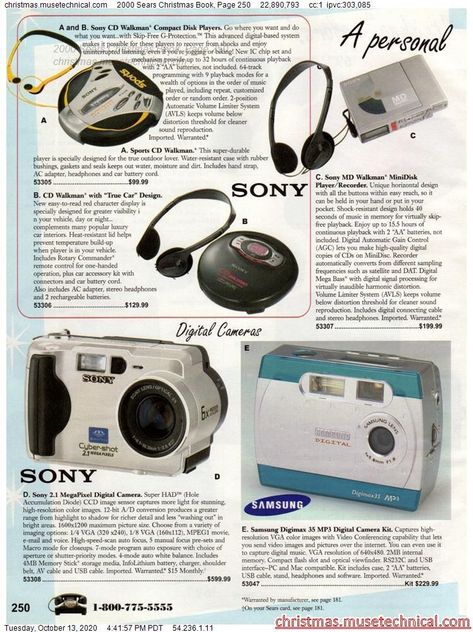 2000 Gadgets, Vintage Catalog Pages, Christmas Magazine Layout, Imaginal Disk, Vintage Magazine Layout, 2000s Catalog, 2000 Magazine, Y2k Magazine, 2000s Magazines