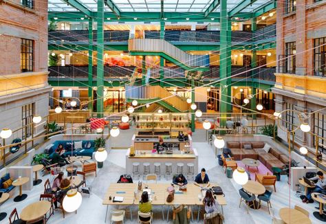 WeWork Weihai Lu by Linehouse Coworking Space Design, Factory Interior, Shared Office Space, Coworking Office, Bjarke Ingels, Chief Architect, Shared Office, Architecture Magazines, Zaha Hadid Architects