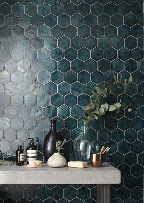 Tile Trends to Watch Out For in 2017 | Apartment Therapy Interior Minimalista, Tile Trends, Glazed Tiles, Decoration Inspiration, Design Living, Handmade Home Decor, Apartment Therapy, Handmade Home, Kitchen Backsplash