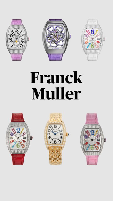 Franck Muller #franckmuller #luxurywatches #luxurybrand #luxury #explorepage #viralshuffle Franck Muller Watches, Franck Muller, Amazing Watches, Luxe Jewelry, Accessories Bags Shoes, Custom Watch, Watches Jewelry, Luxury Watches, Fashion Watches