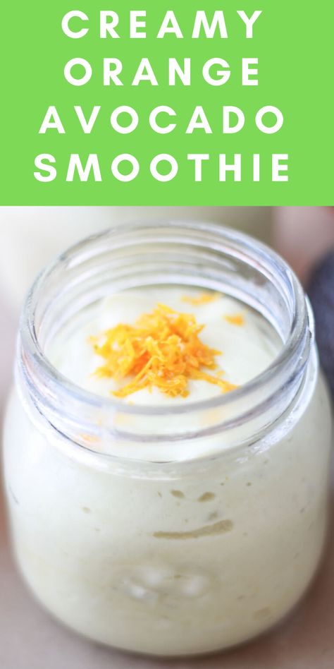 Healthy Frozen Drinks, Orange Creamsicle Smoothie Recipe, Thyroid Diet Recipes, Orange Creamsicle Smoothie, Orange Smoothie Recipes, Avocado Smoothie Recipe, Creamsicle Smoothie, Orange Smoothie, Best Smoothie Recipes