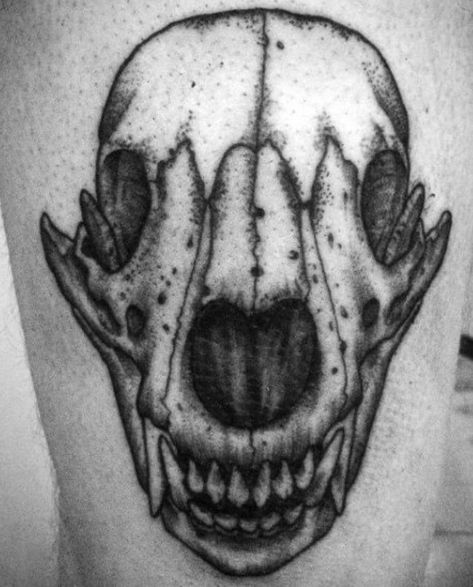 15+ Bear Skull Tattoo Designs and Ideas | PetPress Women Skull Tattoo, Fox Skull Tattoo, Bear Skull Tattoo, Skull Tattoo Meaning, Bear Tattoo Designs, Fox Skull, Bear Skull, Tattoo Moon, Bear Tattoo