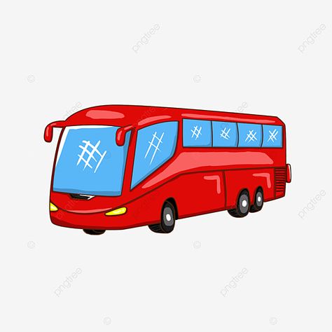 Bus Clipart, Bus Png, Red Png, Tour Bus, Red Tour, Png Hd, Red Bus, Happy Birthday Fun, Bus Coach