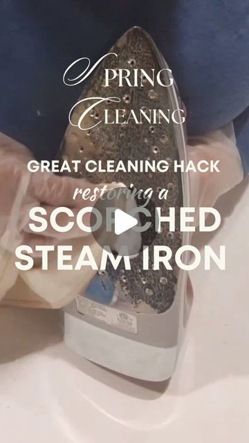 Steam Iron Cleaning, Cleaning Iron Plate, Iron Cleaner, Clean My House, Mistakes Happen, Cleaning Methods, Iron Plate, Circular Motion, Disposable Gloves