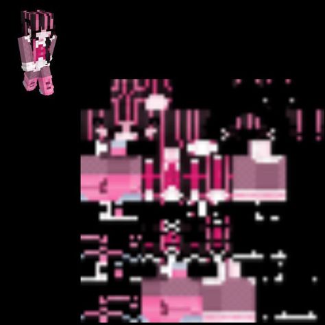 Draculaura Minecraft Skin, Minecraft Skins Layout Anime, Goth Minecraft Skins, Minecraft Skin Layout, Minecraft Skins Female Layout, Skin Minecraft Download Png, Minecraft Skin Girl, Minecraft Skins Layout, Minecraft Code