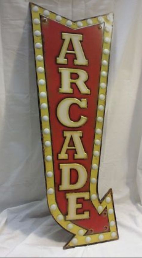 Arcade Sign, Man Cave Games, Cave Room, Nerd Cave, Room Retro, Arcade Room, Man Cave Room, Penny Arcade, Game Room Bar