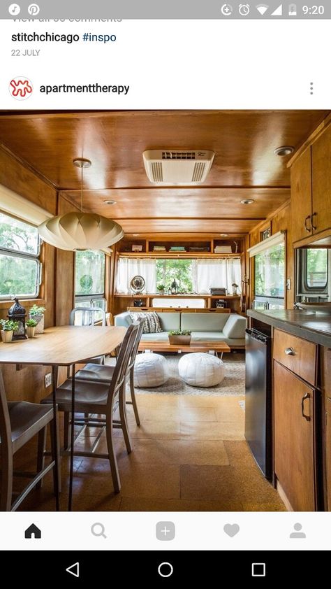 Homestead Apartment, Rv Interior Remodel, Airstream Remodel, Airstream Interior, Nest Building, Bus Living, Kombi Home, Trailer Interior, Caravan Interior