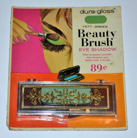 1970s Makeup, Cosmetics Ads, Hair Vanity, Mac Make Up, Vintage Makeup Ads, Old Beauty, Blue Eyeshadow Looks, Gloss Eyeshadow, Makeup Ads