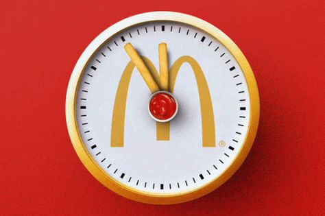 Mcdonalds Clock GIF - Mcdonalds Clock TikTok - Discover & Share GIFs Clock Gif, Mcdonalds Uk, Mcdonald's App, Fast Food Advertising, Mc Donald, Gif Photo, Food Advertising, New Animal Crossing, Logo Animation