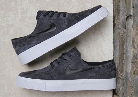 Nike SB Zoom Stefan Janoski Premium High Tape Anthracite | SneakerFiles Nike Sb Zoom Stefan Janoski, Sneaker Bar, Nike Skateboarding, Nike Sb Stefan Janoski, Sneakerhead Fashion, Nike Sb Zoom, Stefan Janoski, Nike Swoosh Logo, Outfit Grid