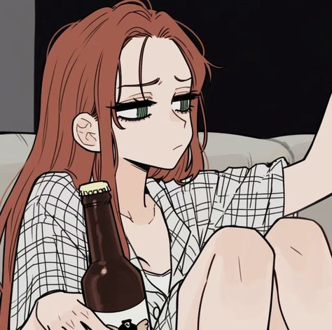 Fruit Pfp Aesthetic, Red Hair Anime Girlies Pfp, Red Head Pfp Anime, Red Hair Profile Picture Cartoon, Red Girl Pfp, Red Hair Girl Pfp, Ginger Hair Drawing, Ginger Anime Characters, Ginger Girl Art