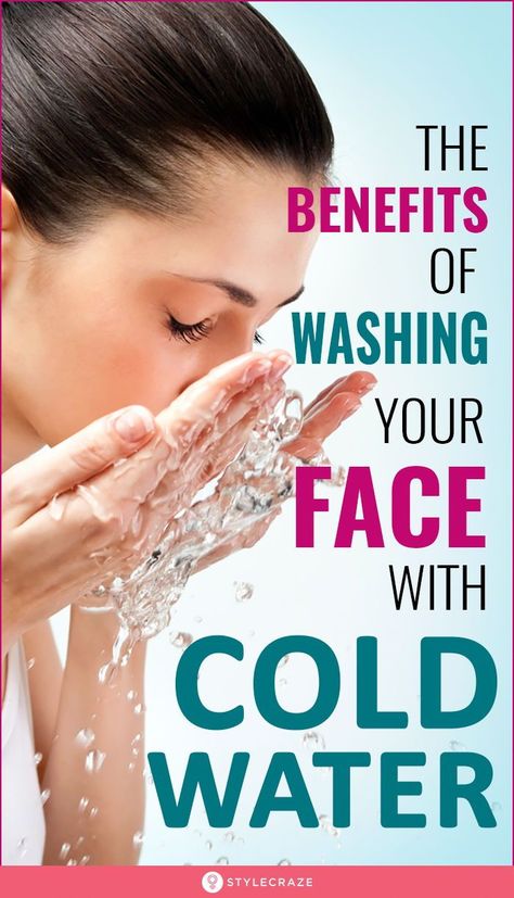 Ice Water Face Bath Benefits, Cold Water For Face Skin Care, Wash Face With Cold Or Hot Water, Benefits Of Dipping Face In Ice Water, Cold Water Facial, Water Benefits For Skin, Water Skincare, Cold Water Benefits, Grow Instagram Followers