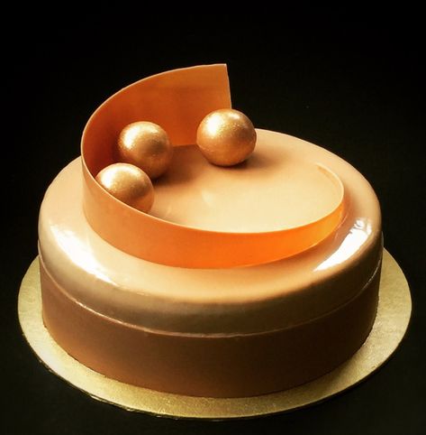 Caramel Mirror Glaze, Mousse Entremet, Coconut Sponge Cake, Mascarpone Mousse, Walnut Caramel, Mango Mousse Cake, Chocolate Mirror Glaze, Gelatin Powder, Coffee Mousse