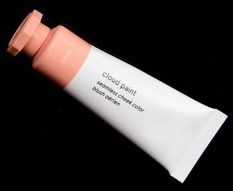 Glossier Dusk is a warm peach with a matte finish that is permanent and retails for $18.00 and contains 0.33 oz. Glossier Dusk, Painted Beams, Glossier Cosmetics, Cloud Paint, Glossier Cloud Paint, Glossy Makeup, Glamorous Makeup, Cloud Painting, Cream Blush