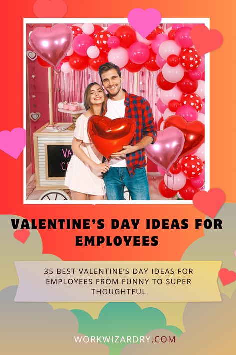 35 Best Valentine's Day Ideas For Employees From Funny To Super Thoughtful 3 Valentines Day At Work, Appreciation For Employees, Creative Valentines Day Ideas, Fun Valentines Day Ideas, Swap Gifts, Small Theatre, Diy Tray, Minute To Win It, Cute Ideas