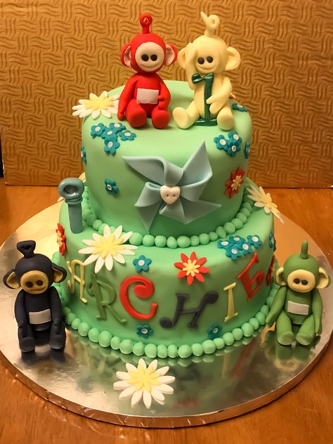 Telly Tubbies, 1st Birthday, Birthday Cake, Cake, Birthday, Quick Saves, Art