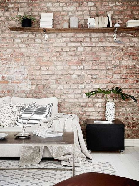 Brick slip wall