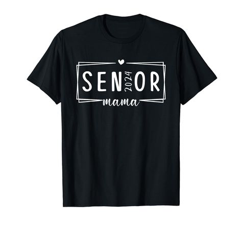 PRICES MAY VARY. Looking for the perfect senior mom gift? Our trendy design, it's the perfect way for senior moms to show off their pride and support for their graduate. Perfect for showing off your support for your 2024 graduate at graduation ceremonies, family gatherings, family photo or just around town. Lightweight, Classic fit, Double-needle sleeve and bottom hem 2024 Graduate, Father Son Gifts, Cool Shirt Designs, Senior Shirts, Class Of 2025, College Graduate, Grandpa Funny, 2024 Graduation, Class Of 2024